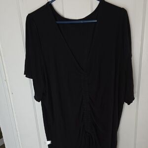Elegant Black Women's Top 018